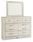 Bellaby Dresser and Mirror - Discount Furniture Connection