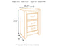 Juararo Two Drawer Night Stand - Discount Furniture Connection