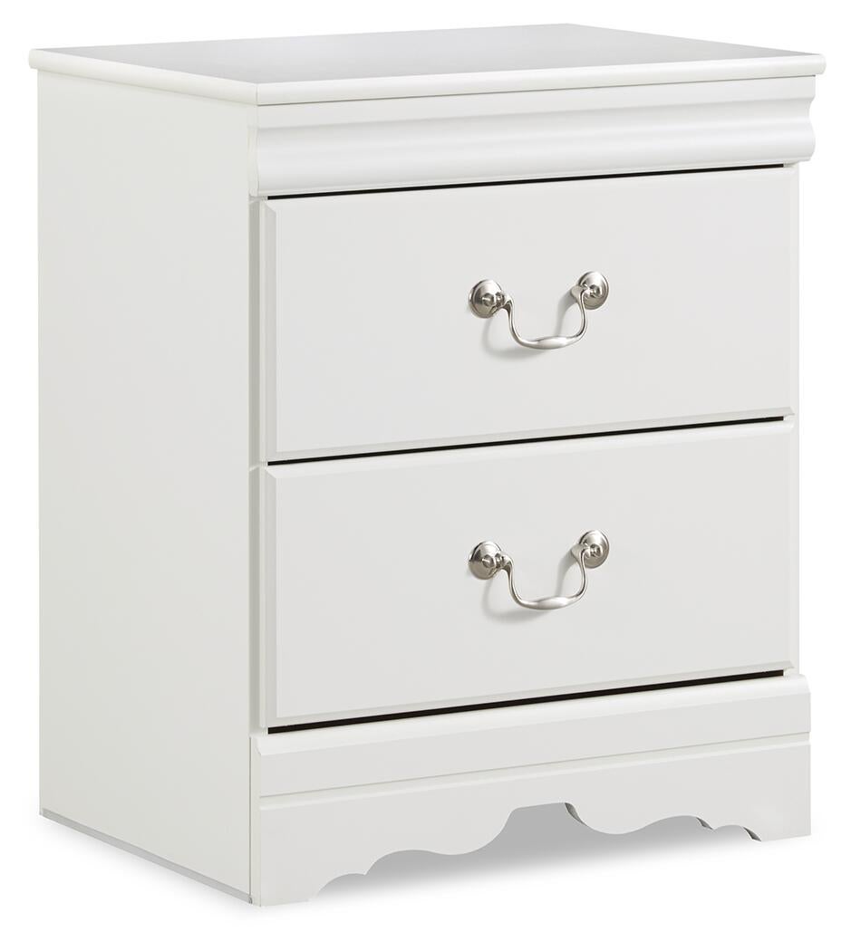 Anarasia Two Drawer Night Stand - Discount Furniture Connection