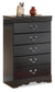 Huey Vineyard Five Drawer Chest - Discount Furniture Connection