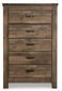 Trinell Five Drawer Chest - Discount Furniture Connection