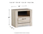 Bellaby One Drawer Night Stand - Discount Furniture Connection