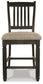 Tyler Creek Upholstered Barstool (2/CN) - Discount Furniture Connection