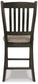 Tyler Creek Upholstered Barstool (2/CN) - Discount Furniture Connection