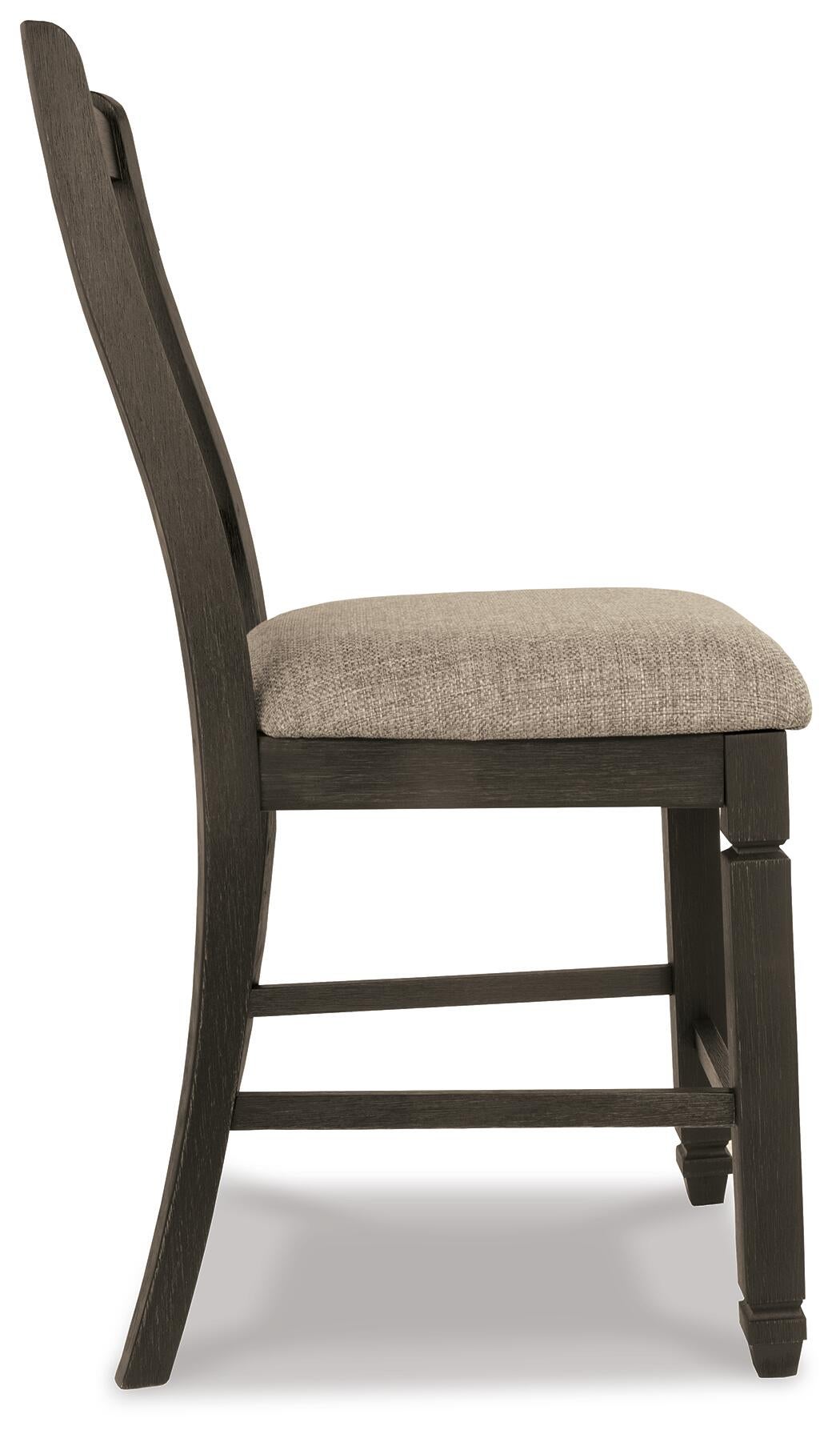 Tyler Creek Upholstered Barstool (2/CN) - Discount Furniture Connection