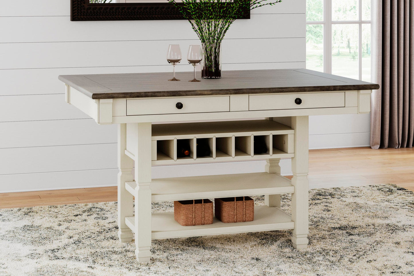 Bolanburg RECT Dining Room Counter Table - Discount Furniture Connection