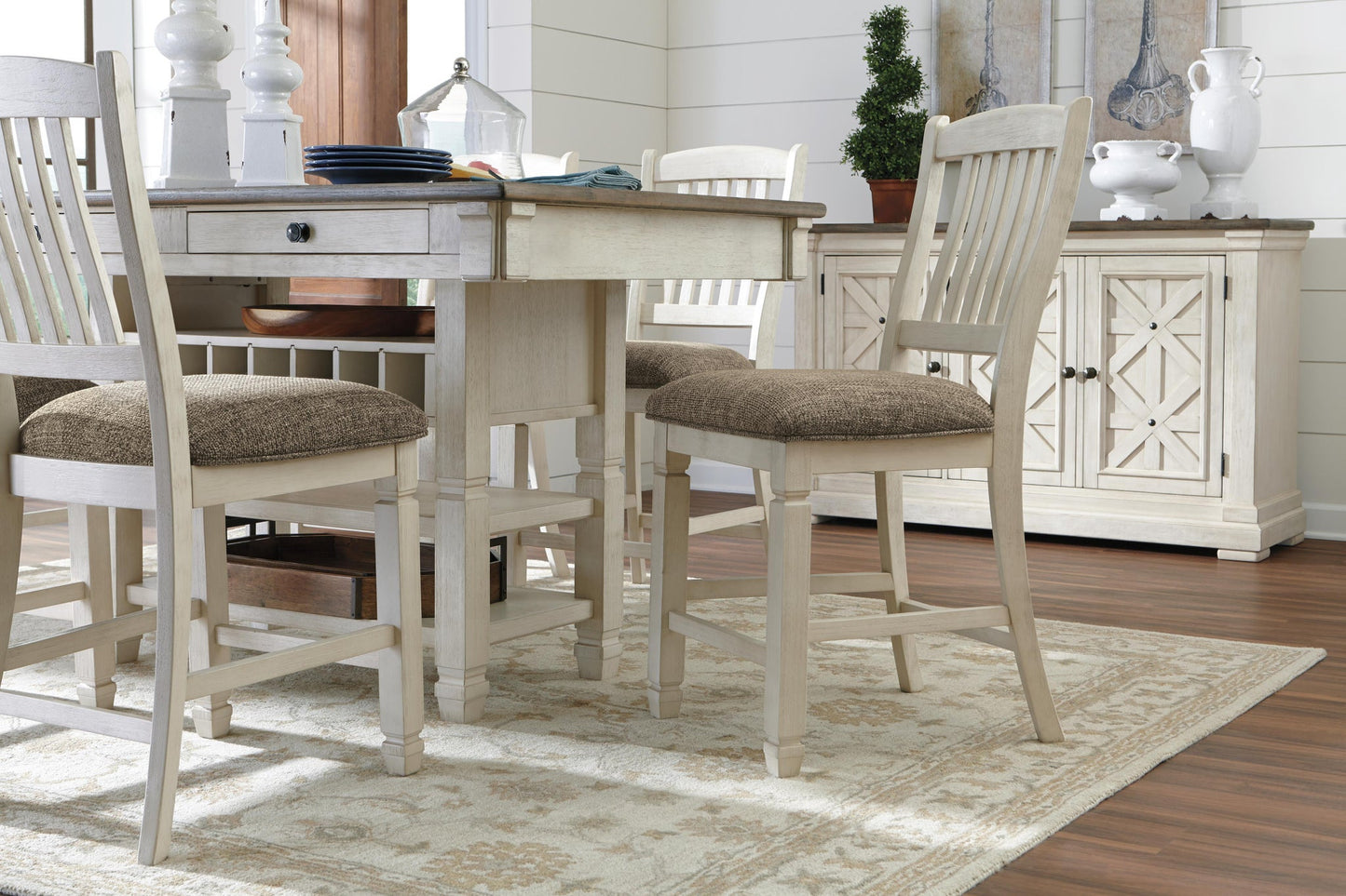 Bolanburg RECT Dining Room Counter Table - Discount Furniture Connection