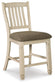 Bolanburg Upholstered Barstool (2/CN) - Discount Furniture Connection