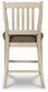 Bolanburg Upholstered Barstool (2/CN) - Discount Furniture Connection