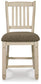 Bolanburg Upholstered Barstool (2/CN) - Discount Furniture Connection