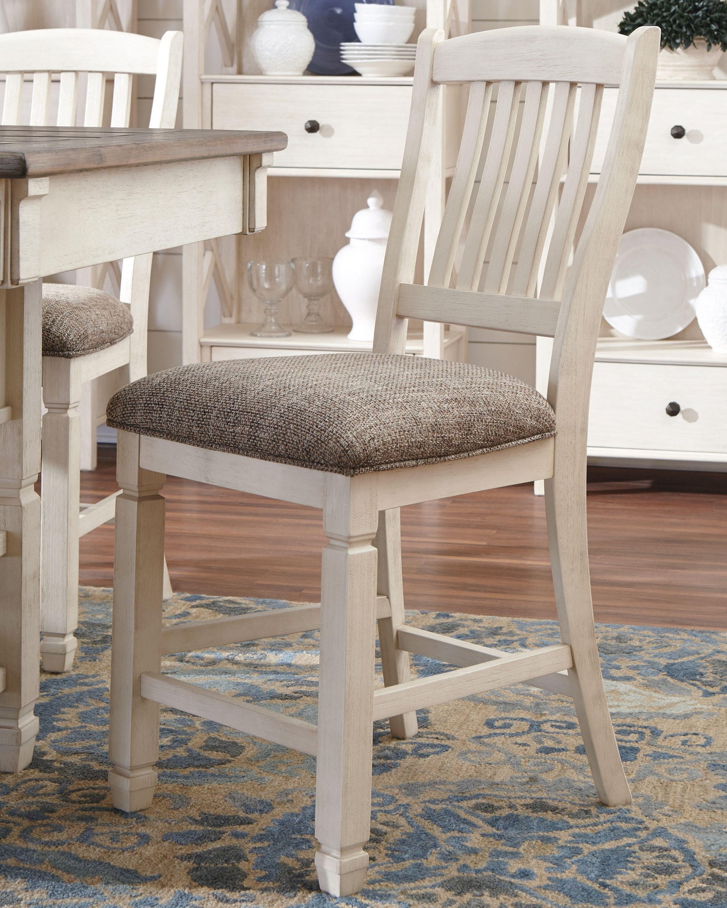 Bolanburg Upholstered Barstool (2/CN) - Discount Furniture Connection