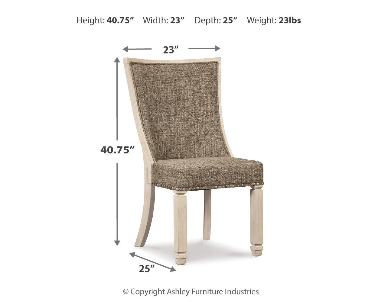 Bolanburg Dining UPH Side Chair (2/CN) - Discount Furniture Connection