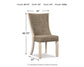 Bolanburg Dining UPH Side Chair (2/CN) - Discount Furniture Connection