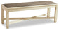 Bolanburg Large UPH Dining Room Bench - Discount Furniture Connection