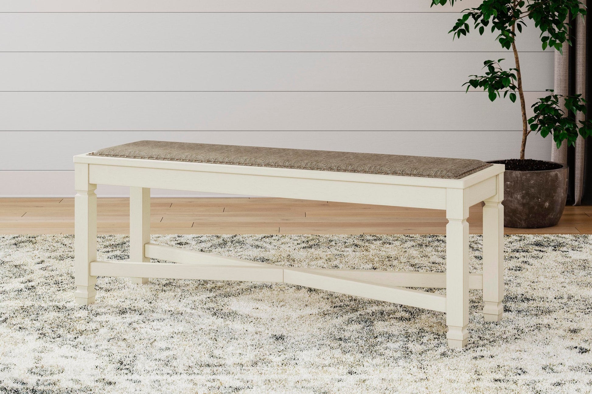 Bolanburg Large UPH Dining Room Bench - Discount Furniture Connection