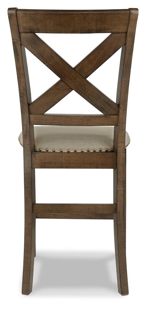 Moriville Upholstered Barstool (2/CN) - Discount Furniture Connection
