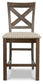 Moriville Upholstered Barstool (2/CN) - Discount Furniture Connection