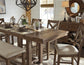 Moriville RECT DRM Counter EXT Table - Discount Furniture Connection
