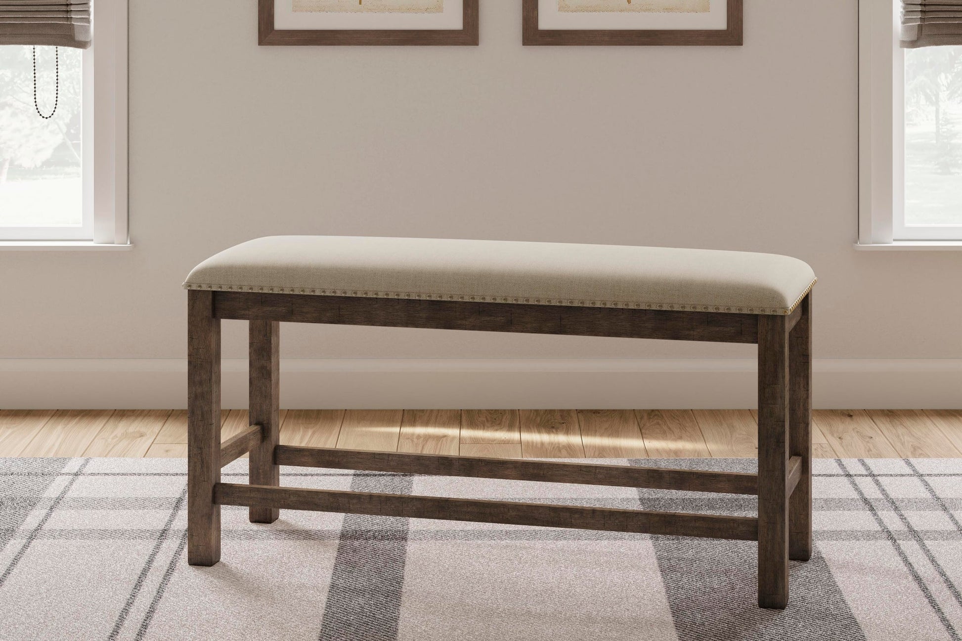 Moriville Double UPH Bench (1/CN) - Discount Furniture Connection