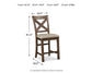 Moriville Upholstered Barstool (2/CN) - Discount Furniture Connection