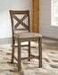 Moriville Upholstered Barstool (2/CN) - Discount Furniture Connection