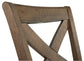 Moriville Upholstered Barstool (2/CN) - Discount Furniture Connection