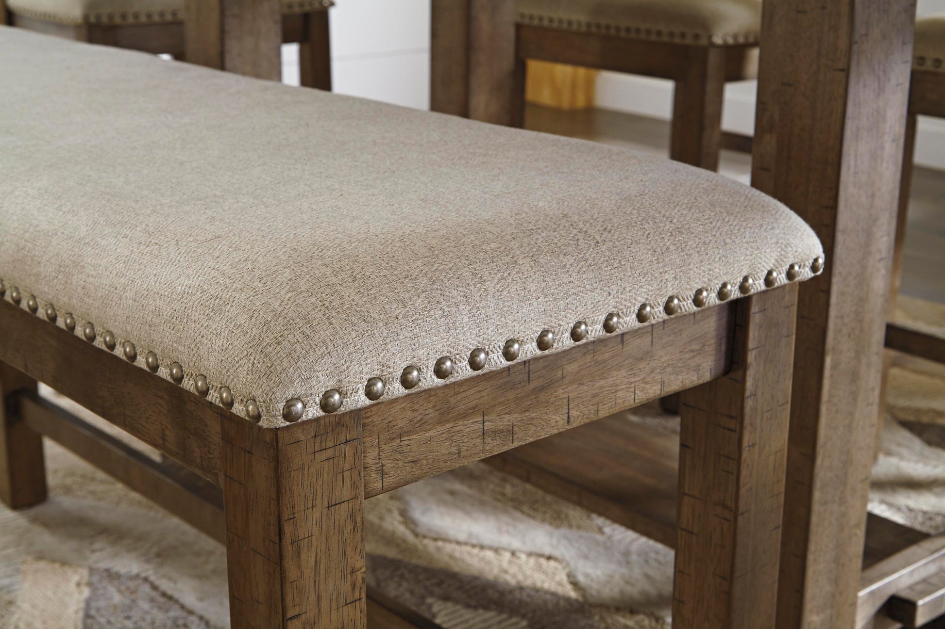 Moriville Double UPH Bench (1/CN) - Discount Furniture Connection