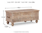 Fossil Ridge Storage Bench - Discount Furniture Connection
