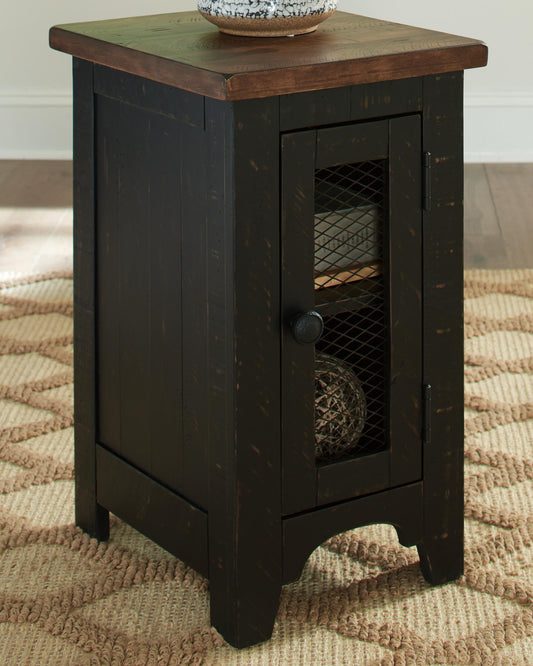 Valebeck Chair Side End Table - Discount Furniture Connection