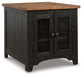 Valebeck Rectangular End Table - Discount Furniture Connection