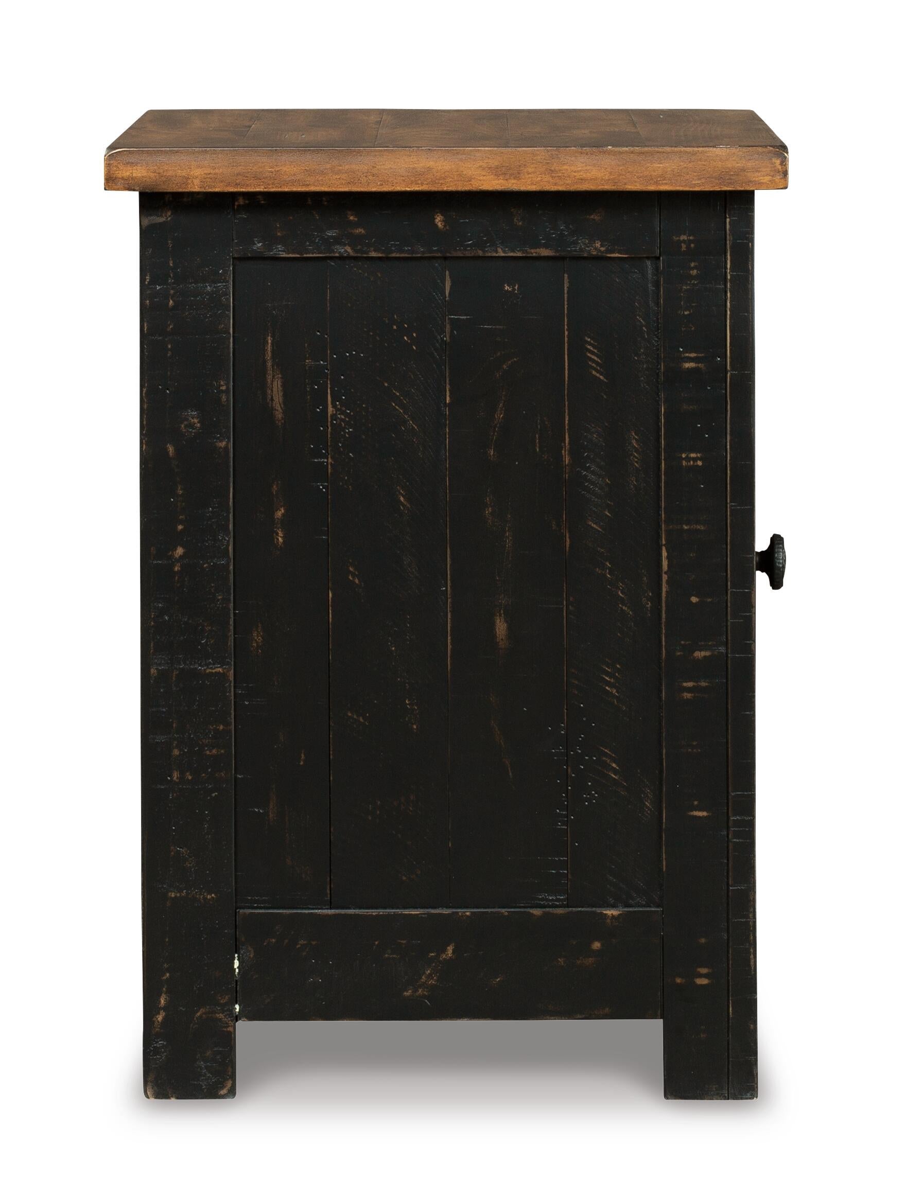 Valebeck Chair Side End Table - Discount Furniture Connection