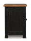Valebeck Chair Side End Table - Discount Furniture Connection