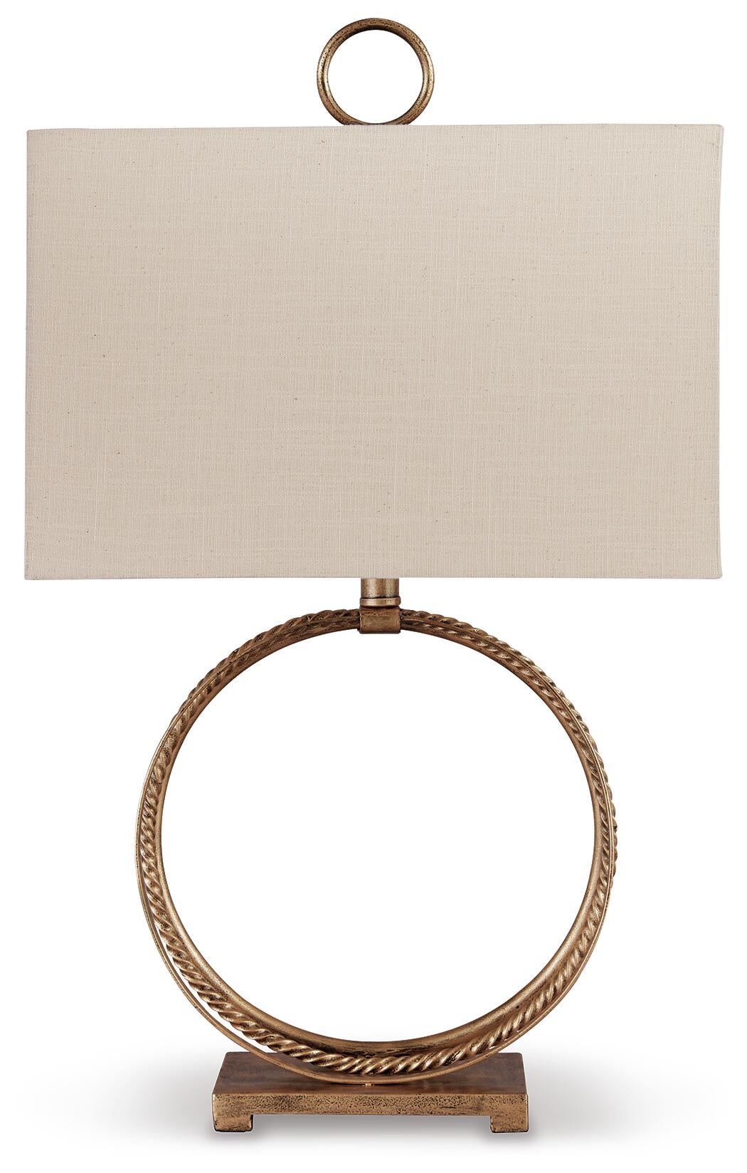 Mahala Metal Table Lamp (1/CN) - Discount Furniture Connection