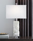 Malise Alabaster Table Lamp (1/CN) - Discount Furniture Connection