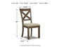 Moriville Dining UPH Side Chair (2/CN) - Discount Furniture Connection