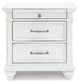 Kanwyn Three Drawer Night Stand - Discount Furniture Connection