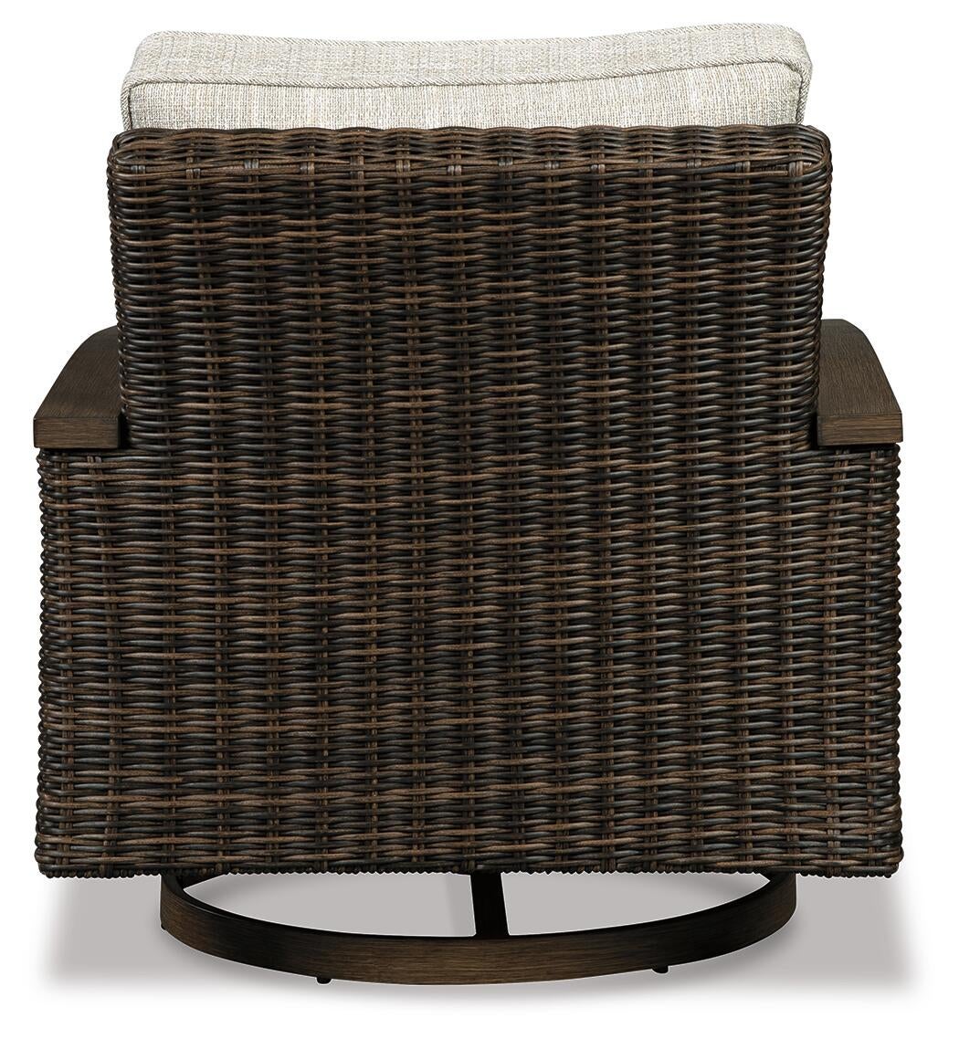Paradise Trail Swivel Lounge Chair (2/CN) - Discount Furniture Connection