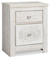 Paxberry Two Drawer Night Stand - Discount Furniture Connection