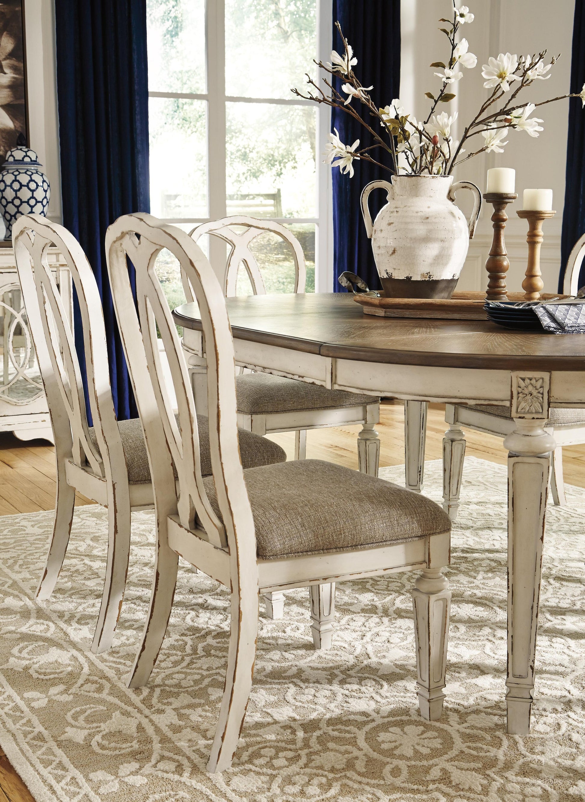 Realyn Dining UPH Side Chair (2/CN) - Discount Furniture Connection