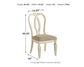 Realyn Dining UPH Side Chair (2/CN) - Discount Furniture Connection