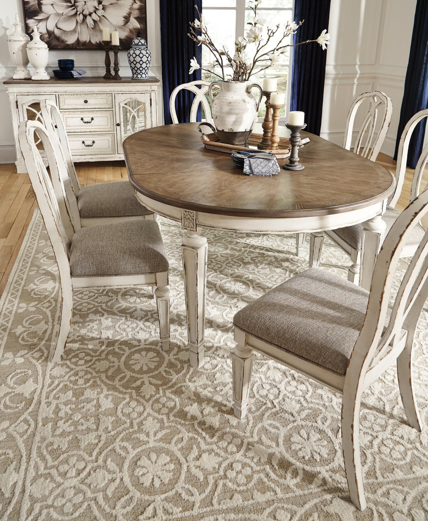 Realyn Dining UPH Side Chair (2/CN) - Discount Furniture Connection