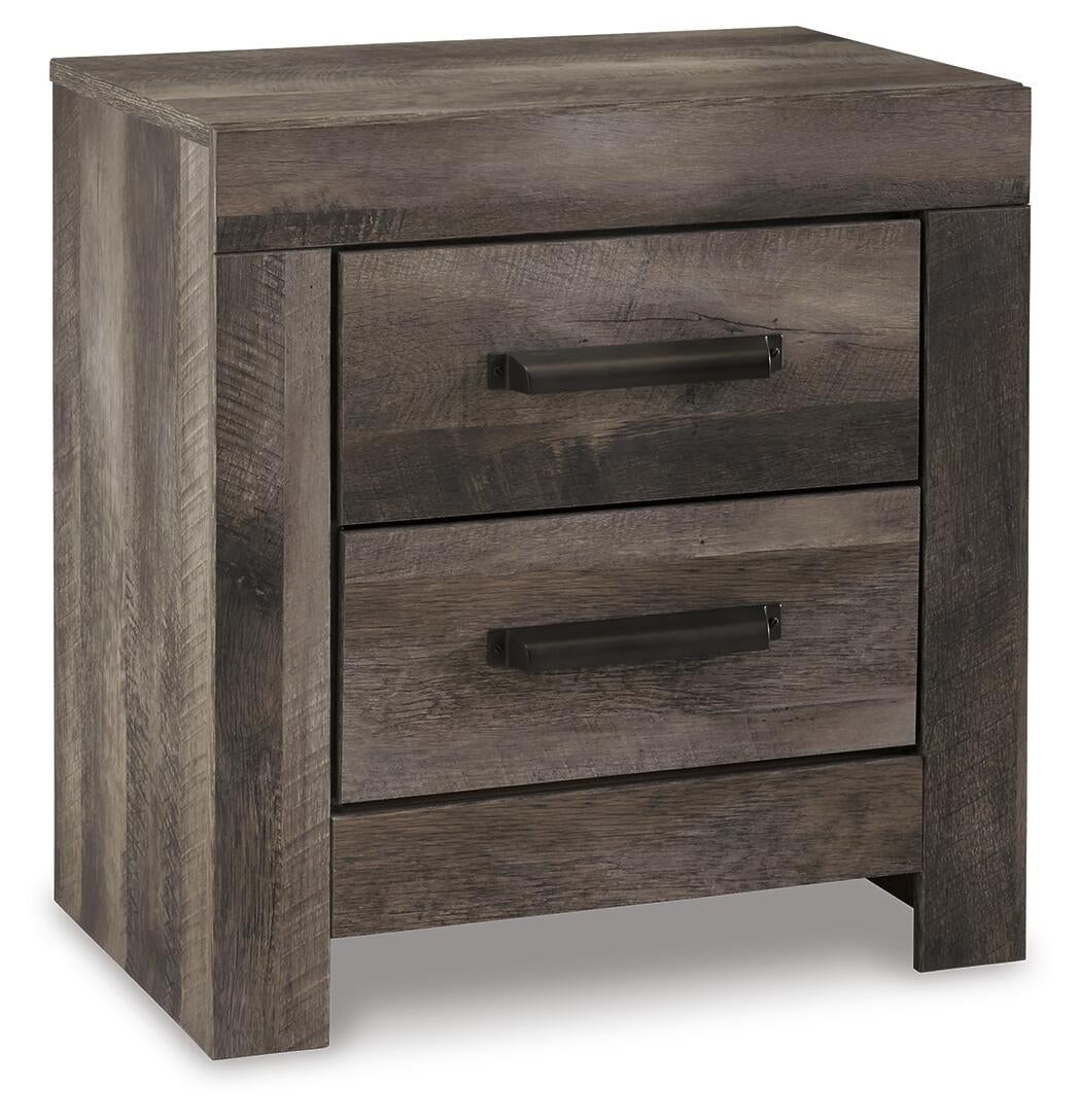 Wynnlow Two Drawer Night Stand - Discount Furniture Connection