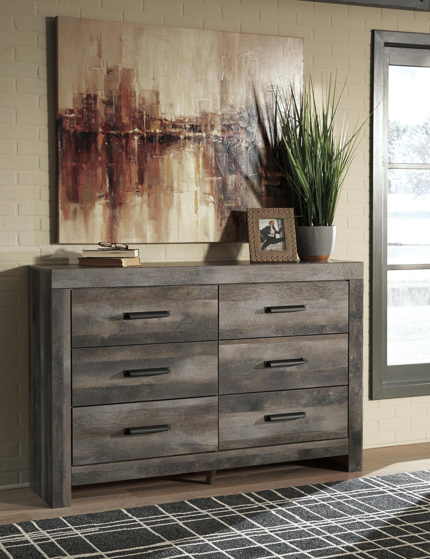 Wynnlow Six Drawer Dresser - Discount Furniture Connection