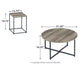 Wadeworth Occasional Table Set (3/CN) - Discount Furniture Connection