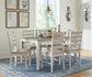 Skempton Dining Room Table Set (7/CN) - Discount Furniture Connection