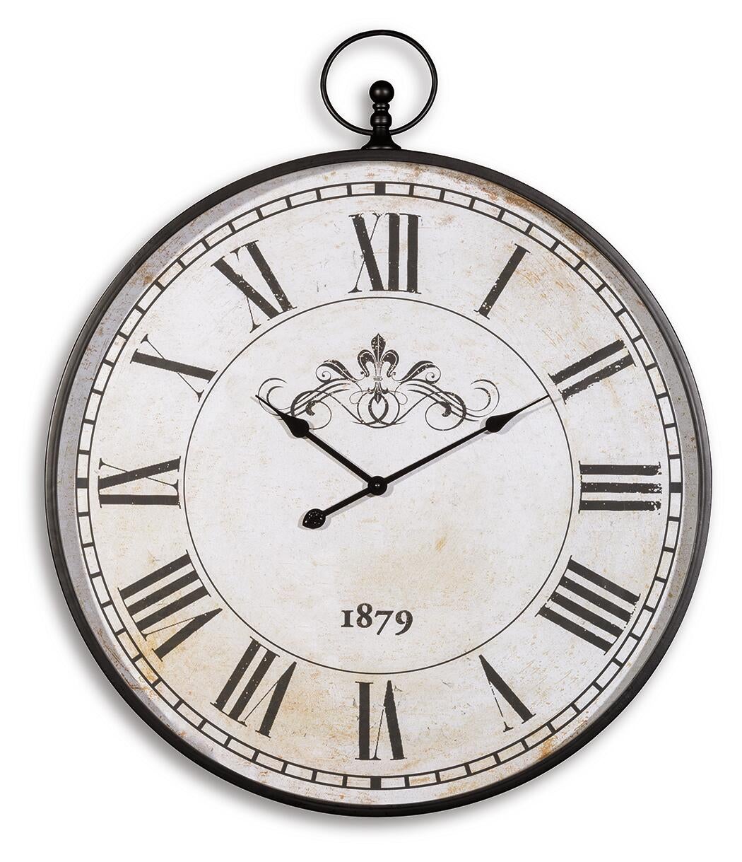 Augustina Wall Clock - Discount Furniture Connection