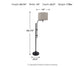 Anemoon Metal Floor Lamp (1/CN) - Discount Furniture Connection