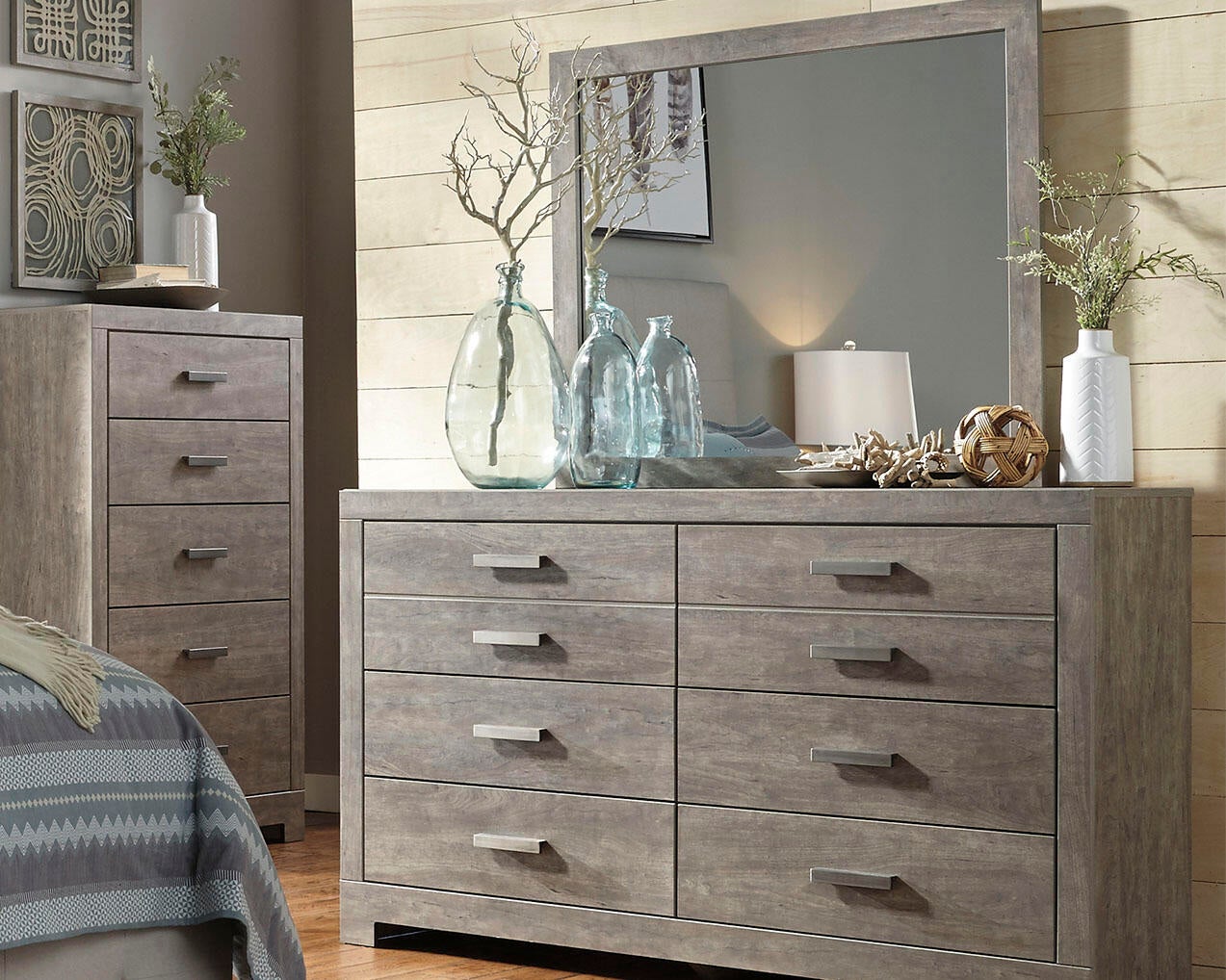 Culverbach Dresser and Mirror - Discount Furniture Connection