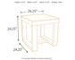 Watson Square End Table - Discount Furniture Connection