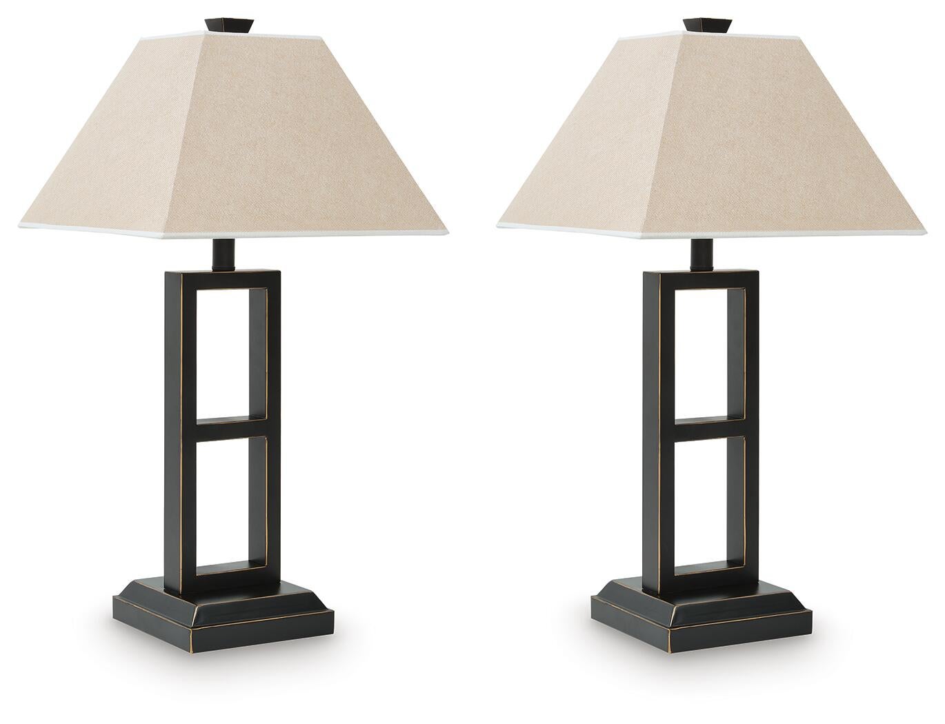 Deidra Metal Table Lamp (2/CN) - Discount Furniture Connection
